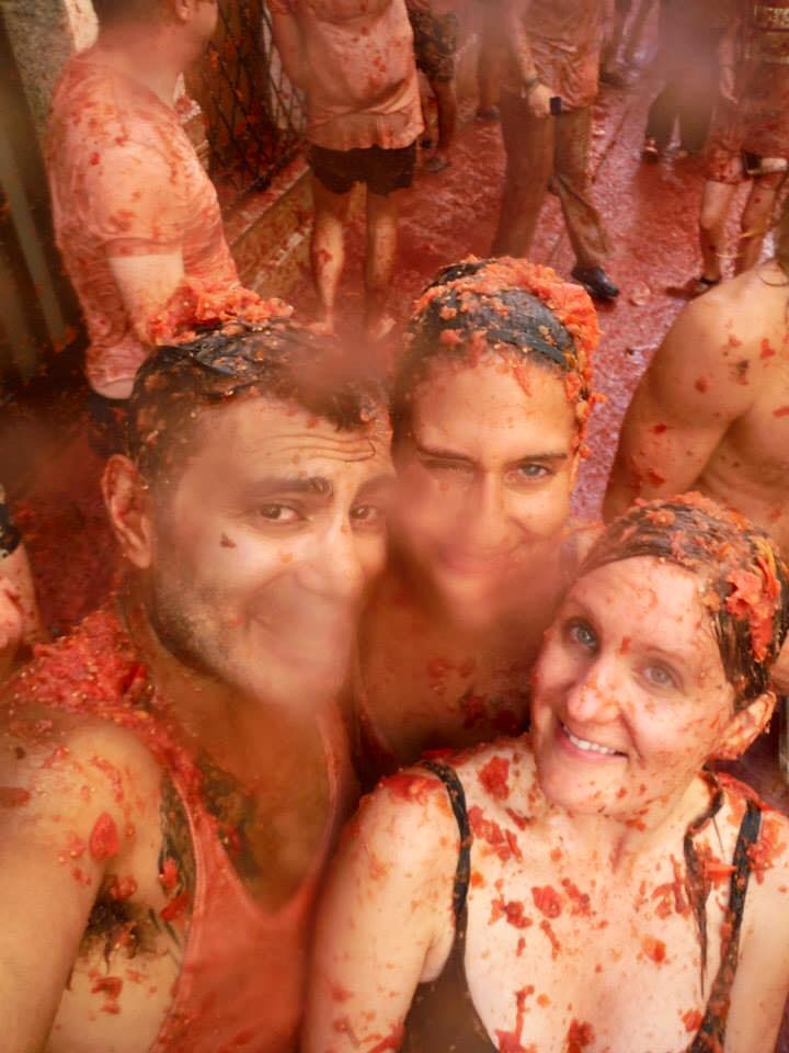 La Tomatina festival Spain